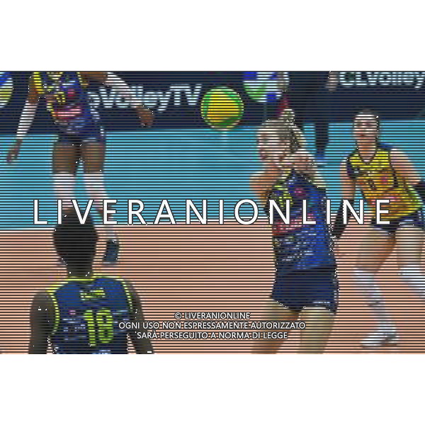 Volley Champions League Women 2019/2020 Treviso, Italia 22/01/2020 Imoco Volley Conegliano vs C.S.M. Volei Alba Blaj Nella foto: Kimberly Hill FOTO FLAVIO PAVANELLO-ALESSIO MARINI-AG ALDO LIVERANI SAS
