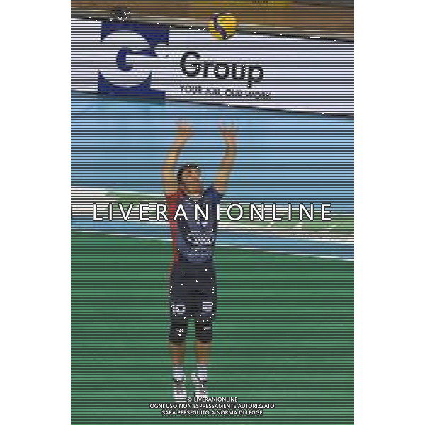 Coppa Italia di Volley 2019/2020 Civitanova, Italia 22/01/2020 Quarti di finale - Cucine Lube Civitanova vs Vero Volley Monza Nella foto: Goi Riccardo (Vero Volley Monza) FOTO ROBERTO BARTAMEOLI-ALESSIO MARINI-AG ALDO LIVERANI SAS