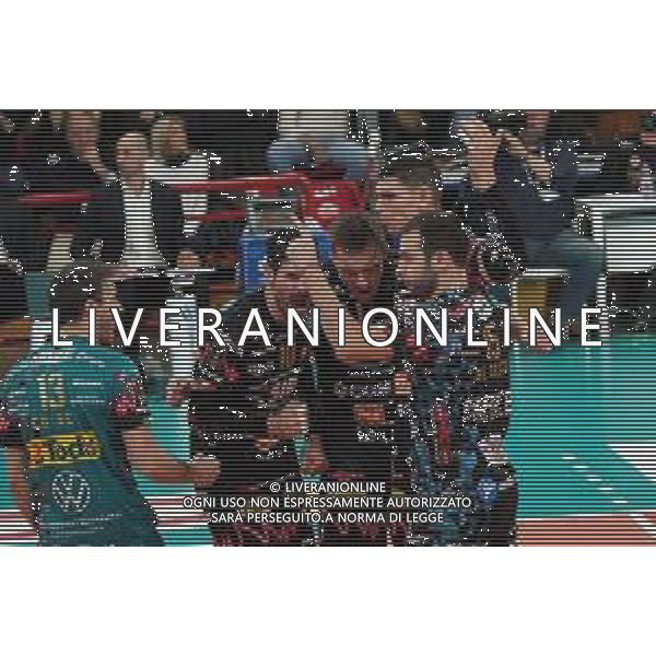 Coppa Italia di Volley 2019/2020 Perugia, Italia 22/01/2020 Quarti di finale - Sir Safety Conad Perugia vs Kioene Padova Nella foto: sir esulta FOTO LORIS CERQUIGLINI-ALESSIO MARINI-AG ALDO LIVERANI SAS
