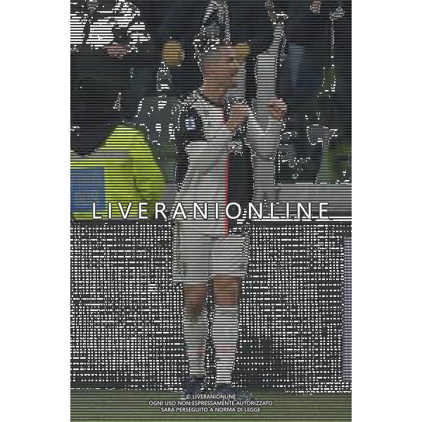 Torino 19.01.2020 Allianz Stadium ©Falzone/Agenzia Aldo Liverani Juventus vs Parma Serie A Tim 2019-2020 Nella foto: Esultanza dopo il gol di Cristiano Ronaldo ©/ AGENZIA ALDO LIVERANI SAS