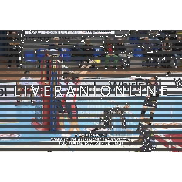 Coppa Italia di Volley 2019/2020 Civitanova, Italia 22/01/2020 Quarti di finale - Cucine Lube Civitanova vs Vero Volley Monza Nella foto: Schiacciata Mossa De Rezende Bruno (Cucine Lube Civitanova) FOTO ROBERTO BARTOMEOLI-ALESSIO MARINI-AG ALDO LIVERANI SAS