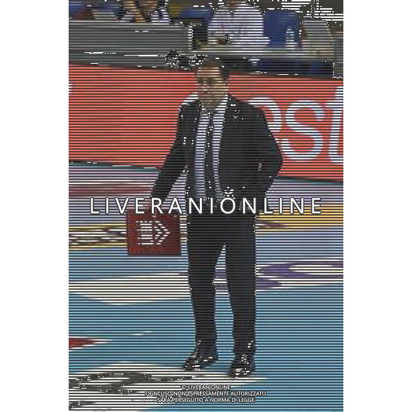 Coppa Italia di Volley 2019/2020 Civitanova, Italia 22/01/2020 Quarti di finale - Cucine Lube Civitanova vs Vero Volley Monza Nella foto: De Giorgi Ferdinando (Allenatore Cucine Lube Civitanova) FOTO ROBERTO BARTOMEOLI-ALESSIO MARINI-AG ALDO LIVERANI SAS
