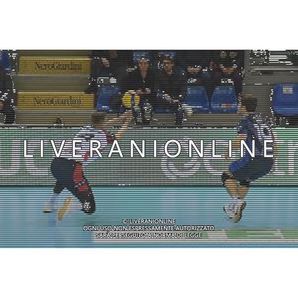 Coppa Italia di Volley 2019/2020 Civitanova, Italia 22/01/2020 Quarti di finale - Cucine Lube Civitanova vs Vero Volley Monza Nella foto: Dzavoronok Donovan (Vero Volley Monza) Goi Riccardo (Vero Volley Monza) FOTO ROBERTO BARTOMEOLI-ALESSIO MARINI-AG ALDO LIVERANI SAS