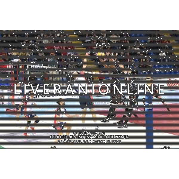Coppa Italia di Volley 2019/2020 Civitanova, Italia 22/01/2020 Quarti di finale - Cucine Lube Civitanova vs Vero Volley Monza Nella foto: Schiacciata Kurek Bartosz (Vero Volley Monza) FOTO ROBERTO BARTOMEOLI-ALESSIO MARINI-AG ALDO LIVERANI SAS