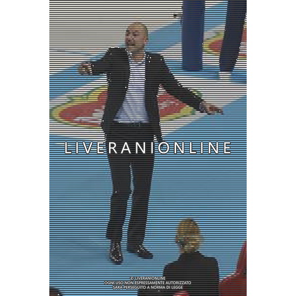 Coppa Italia di Volley 2019/2020 Civitanova, Italia 22/01/2020 Quarti di finale - Cucine Lube Civitanova vs Vero Volley Monza Nella foto: Soli Fabio (Allenatore Vero Volley Monza) FOTO ROBERTO BARTOMEOLI-ALESSIO MARINI-AG ALDO LIVERANI SAS