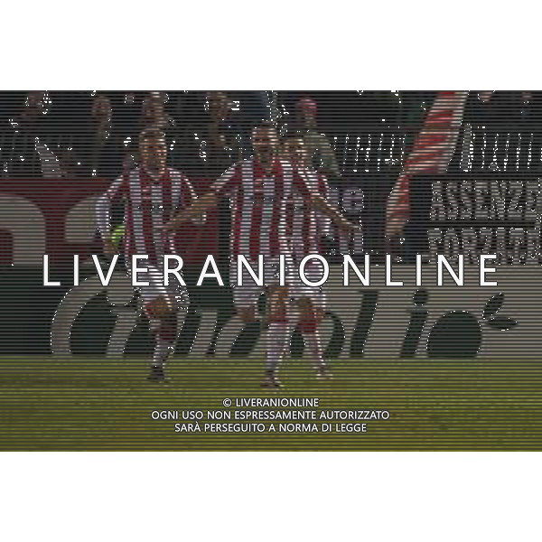 Campionato di Calcio Serie C - Lega Pro 2019/2020 Vicenza, Italia 22/01/2020 Vicenza Vs Modena Nella foto: esultanza di Daniel Cappelletti del Lanerossi Vicenza Virtus ©Alessio Marini / AGENZIA ALDO LIVERANI SAS