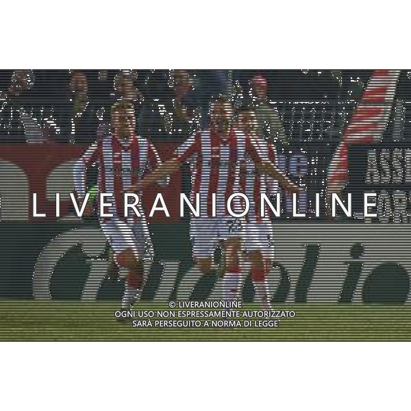 Campionato di Calcio Serie C - Lega Pro 2019/2020 Vicenza, Italia 22/01/2020 Vicenza Vs Modena Nella foto: esultanza di Daniel Cappelletti del Lanerossi Vicenza Virtus ©Alessio Marini / AGENZIA ALDO LIVERANI SAS