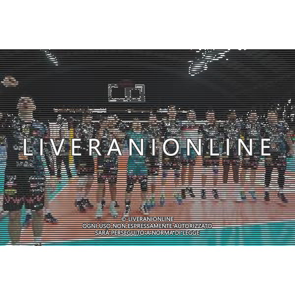 Coppa Italia di Volley 2019/2020 Perugia, Italia 22/01/2020 Quarti di finale - Sir Safety Conad Perugia vs Kioene Padova Nella foto: sir safety cona esulta per la vittoria FOTO LORIS CERQUIGLINI-ALESSIO MARINI-AG ALDO LIVERANI SAS
