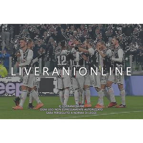 Torino 22.01.2020 Stadio Allianz Stadium ©Alessandro Falzone/Agenzia Aldo Liverani 22.01.2020 Quarti di finale Coppa Italia Juventus vs Roma 2019-20120 Nella foto : ESULTANZA GOL DI LEONARDO BONUCCI ©/ AGENZIA ALDO LIVERANI SAS