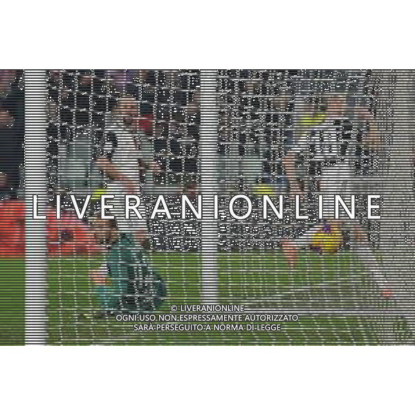 Torino 22.01.2020 Stadio Allianz Stadium ©Alessandro Falzone/Agenzia Aldo Liverani 22.01.2020 Quarti di finale Coppa Italia Juventus vs Roma 2019-20120 Nella foto : ESULTANZA GOL DI LEONARDO BONUCCI ©/ AGENZIA ALDO LIVERANI SAS