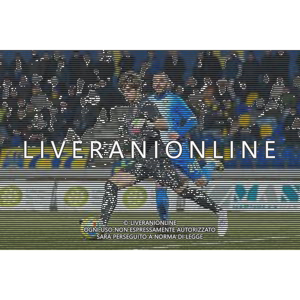 Campionato di Calcio Serie C - Lega Pro 2019/2020 Carrara, Italia 22/01/2020 Carrarese vs Pontedera Nella foto: Edoardo Sarri nuovo portiere del Pontedera FOOT FABIO FAGIOLINI-ALESSIO MARINI-AG ALDO LIVERANI SAS