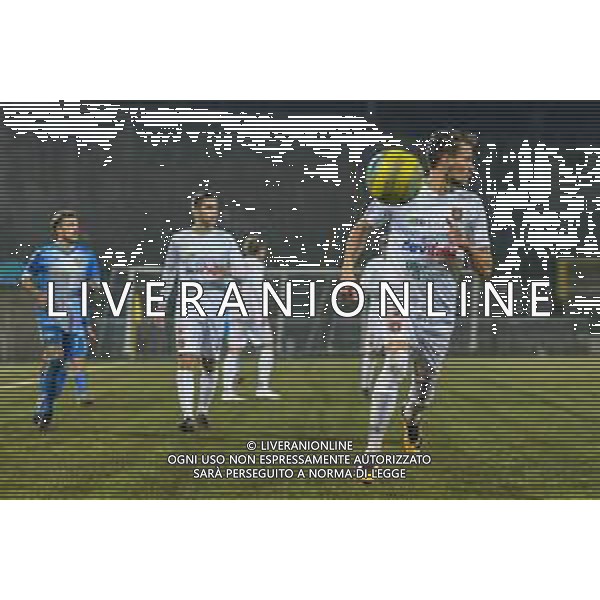 Campionato di Calcio Serie C - Lega Pro 2019/2020 Carrara, Italia 22/01/2020 Carrarese vs Pontedera Nella foto: Paolo Ropolo (P) controlla la palla in uscita FOOT FABIO FAGIOLINI-ALESSIO MARINI-AG ALDO LIVERANI SAS