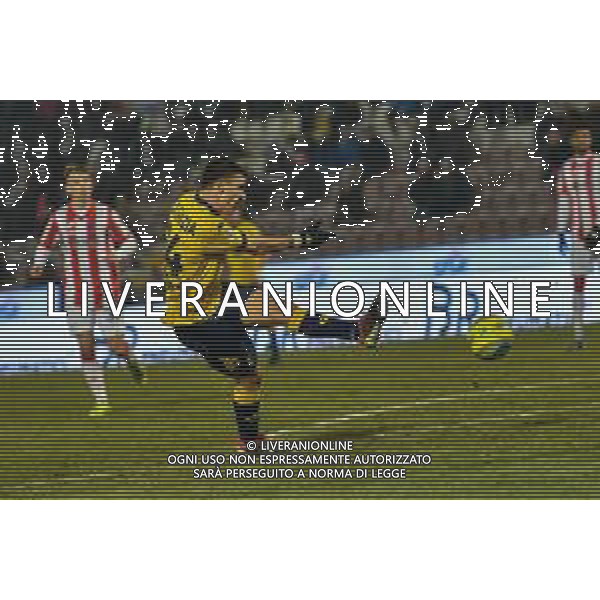 Campionato di Calcio Serie C - Lega Pro 2019/2020 Vicenza, Italia 22/01/2020 Vicenza Vs Modena Nella foto: tiro Lorenzo De Grazia del Modena Football Club 1912 ©Alessio Marini / AGENZIA ALDO LIVERANI SAS