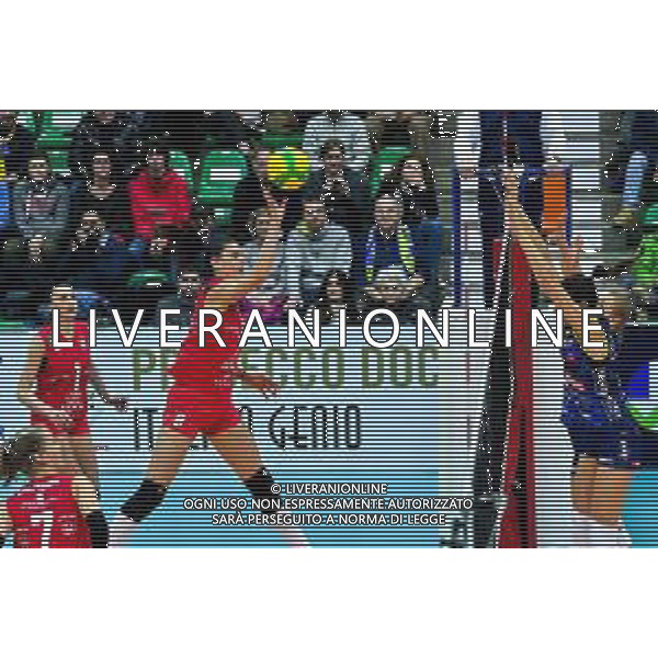 Volley Champions League Women 2019/2020 Treviso, Italia 22/01/2020 Imoco Volley Conegliano vs C.S.M. Volei Alba Blaj Nella foto: Attacco di Maja Aleksic FOTO FLAVIO PAVANELLO-ALESSIO MARINI-AG ALDO LIVERANI SAS