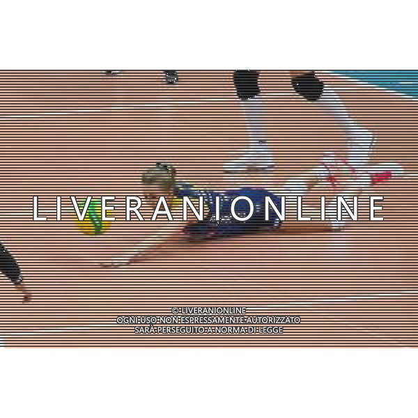 Volley Champions League Women 2019/2020 Treviso, Italia 22/01/2020 Imoco Volley Conegliano vs C.S.M. Volei Alba Blaj Nella foto: Difesa a terra di Joanna Wolosz FOTO FLAVIO PAVANELLO-ALESSIO MARINI-AG ALDO LIVERANI SAS