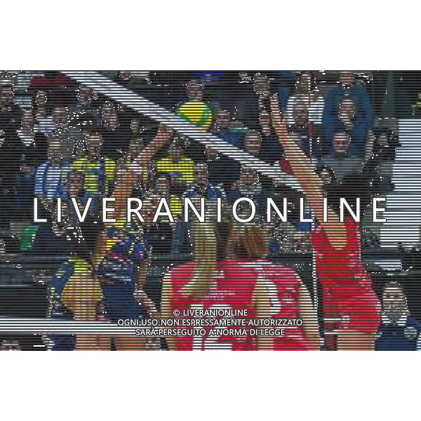 Volley Champions League Women 2019/2020 Treviso, Italia 22/01/2020 Imoco Volley Conegliano vs C.S.M. Volei Alba Blaj Nella foto: Attacco di Indre Sorokaite FOTO FLAVIO PAVANELLO-ALESSIO MARINI-AG ALDO LIVERANI SAS