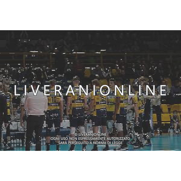 Coppa Italia di Volley 2019/2020 Modena, Italia 22/01/2020 Quarti di finale - Leo Shoes Modena vs Consar Ravenna Nella foto: La squadra Loe Shoes Modena in schieramento FOTO DANIELE NICLI-ALESSIO MARINI-AG ALDO LIVERANI SAS