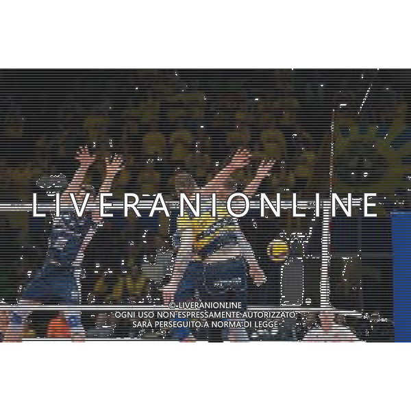 Coppa Italia di Volley 2019/2020 Modena, Italia 22/01/2020 Quarti di finale - Leo Shoes Modena vs Consar Ravenna Nella foto: Schiacciata di Ivan Zaytsev (09) (Loe Shoes Modena) FOTO DANIELE NICLI-ALESSIO MARINI-AG ALDO LIVERANI SAS