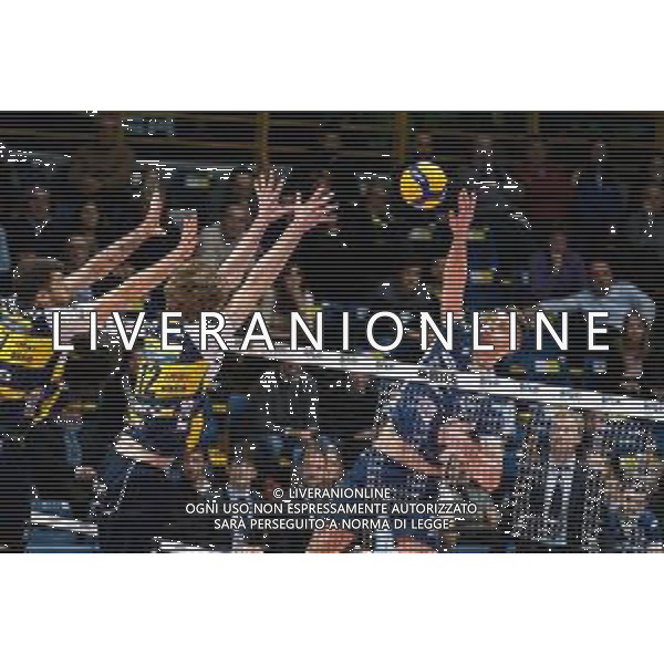 Coppa Italia di Volley 2019/2020 Modena, Italia 22/01/2020 Quarti di finale - Leo Shoes Modena vs Consar Ravenna Nella foto: Attacco di Tommaso Stefani (01) (Consar Ravenna) FOTO DANIELE NICLI-ALESSIO MARINI-AG ALDO LIVERANI SAS