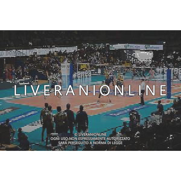 Coppa Italia di Volley 2019/2020 Modena, Italia 22/01/2020 Quarti di finale - Leo Shoes Modena vs Consar Ravenna Nella foto: La squadra Leo Shoes Modena schierata in campo FOTO DANIELE NICLI-ALESSIO MARINI-AG ALDO LIVERANI SAS