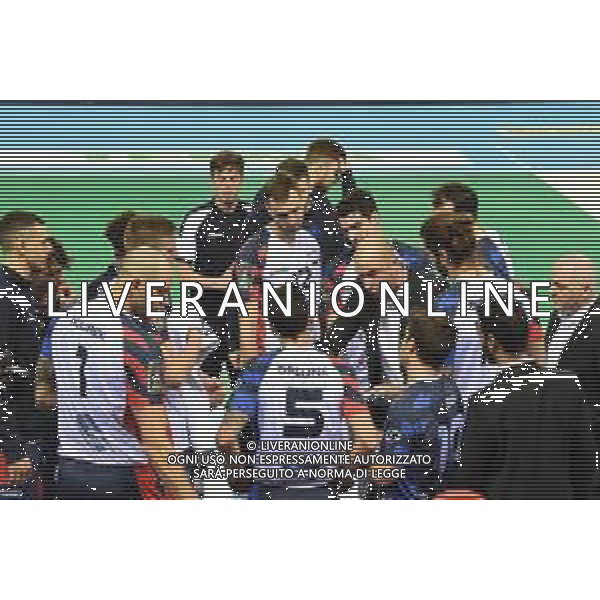Coppa Italia di Volley 2019/2020 Civitanova, Italia 22/01/2020 Quarti di finale - Cucine Lube Civitanova vs Vero Volley Monza Nella foto: Time-Out Vero Volley Monza FOTO ROBERTO BATOMEOLI-ALESSIO MARINI-AG ALDO LIVERANI SAS