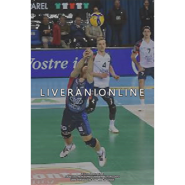 Coppa Italia di Volley 2019/2020 Civitanova, Italia 22/01/2020 Quarti di finale - Cucine Lube Civitanova vs Vero Volley Monza Nella foto: Goi Riccardo (Vero Volley Monza) FOTO ROBERTO BATOMEOLI-ALESSIO MARINI-AG ALDO LIVERANI SAS