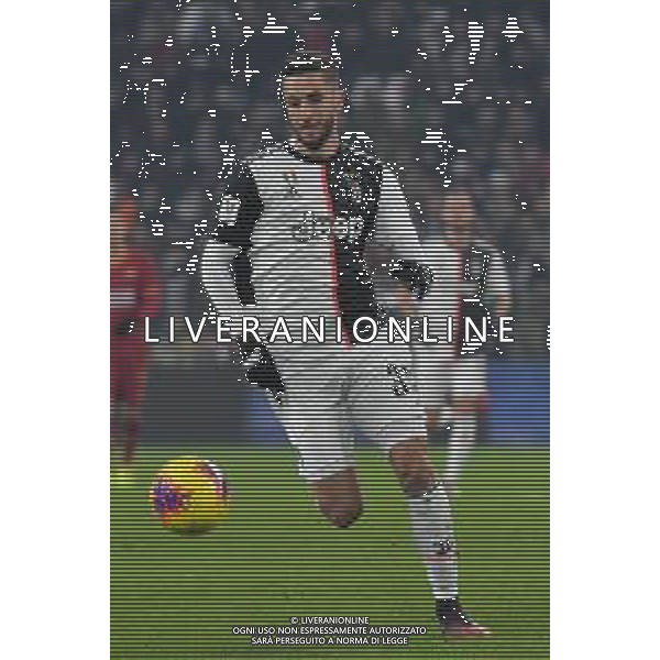 Torino 22.01.2020 Stadio Allianz Stadium ©Alessandro Falzone/Agenzia Aldo Liverani 22.01.2020 Quarti di finale Coppa Italia Juventus vs Roma 2019-20120 Nella foto : Rodrigo Bentancur