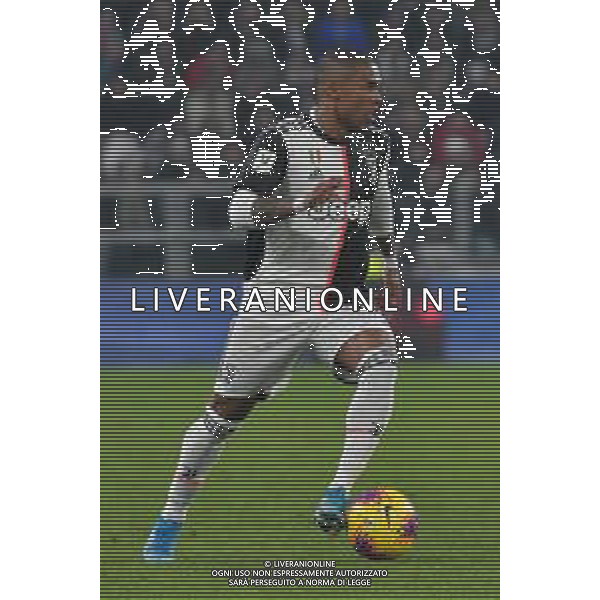 Torino 22.01.2020 Stadio Allianz Stadium ©Alessandro Falzone/Agenzia Aldo Liverani 22.01.2020 Quarti di finale Coppa Italia Juventus vs Roma 2019-20120 Nella foto : Douglas Costa