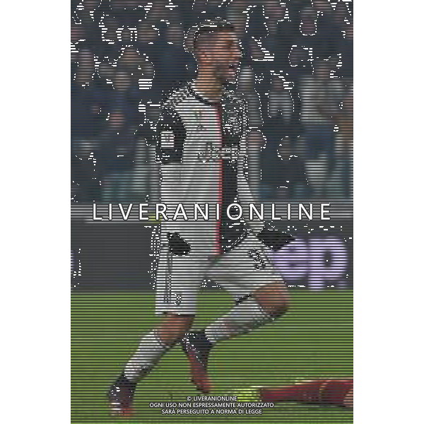 Torino 22.01.2020 Stadio Allianz Stadium ©Alessandro Falzone/Agenzia Aldo Liverani 22.01.2020 Quarti di finale Coppa Italia Juventus vs Roma 2019-20120 Nella foto : Esultanza gol di Rodrigo Betancur