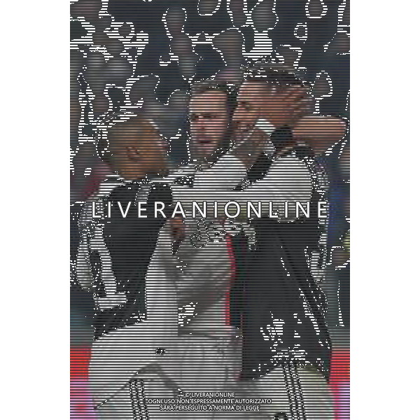 Torino 22.01.2020 Stadio Allianz Stadium ©Alessandro Falzone/Agenzia Aldo Liverani 22.01.2020 Quarti di finale Coppa Italia Juventus vs Roma 2019-20120 Nella foto : Esultanza gol di Rodrigo Betancur