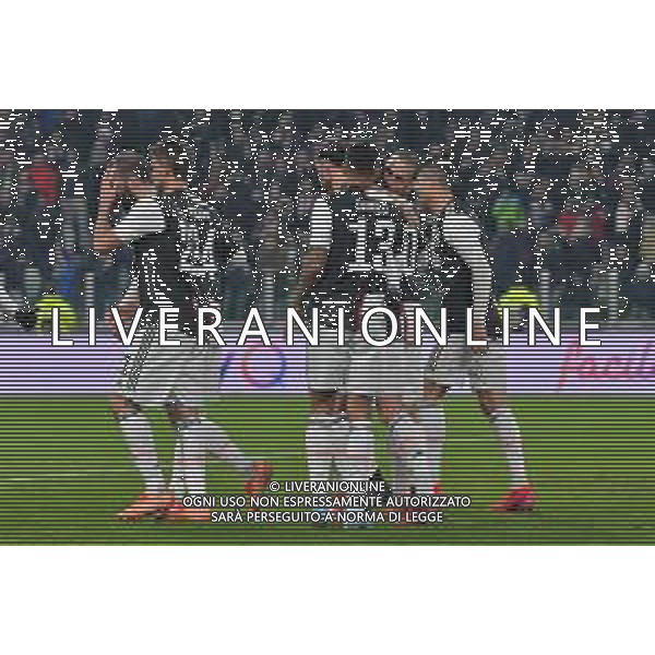 Torino 22.01.2020 Stadio Allianz Stadium ©Alessandro Falzone/Agenzia Aldo Liverani 22.01.2020 Quarti di finale Coppa Italia Juventus vs Roma 2019-20120 Nella foto : Esultanza gol di Rodrigo Betancur