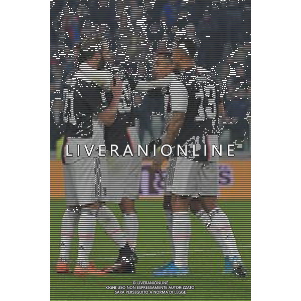 Torino 22.01.2020 Stadio Allianz Stadium ©Alessandro Falzone/Agenzia Aldo Liverani 22.01.2020 Quarti di finale Coppa Italia Juventus vs Roma 2019-20120 Nella foto : Esultanza gol di Rodrigo Betancur