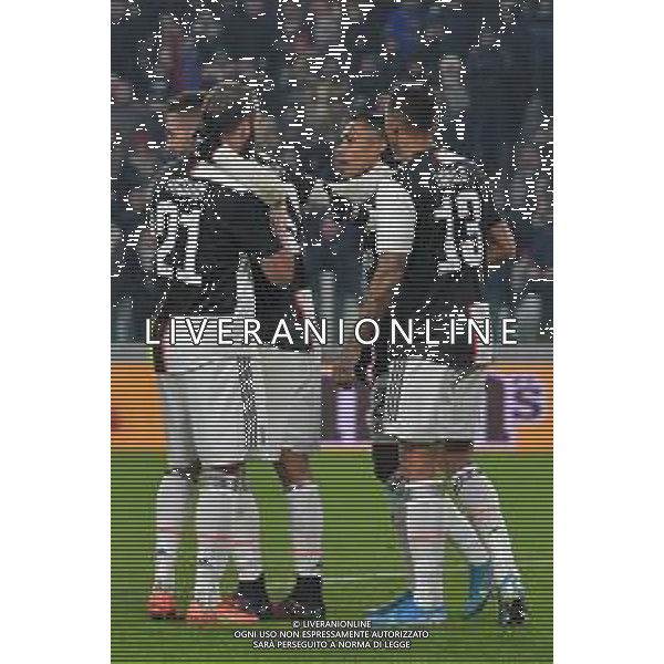 Torino 22.01.2020 Stadio Allianz Stadium ©Alessandro Falzone/Agenzia Aldo Liverani 22.01.2020 Quarti di finale Coppa Italia Juventus vs Roma 2019-20120 Nella foto : Esultanza gol di Rodrigo Betancur