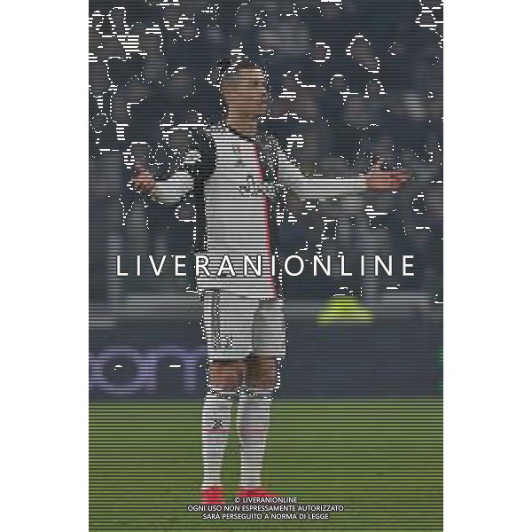 Torino 22.01.2020 Stadio Allianz Stadium ©Alessandro Falzone/Agenzia Aldo Liverani 22.01.2020 Quarti di finale Coppa Italia Juventus vs Roma 2019-20120 Nella foto : Cristiano Ronaldo