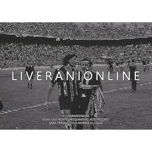 01-05-1974 MILANO COPPA ITALIA SEMIFINALI INTER -MILAN 2-1 NELLA FOTO MARIO BERTINI AG ALDO LIVERANI SAS