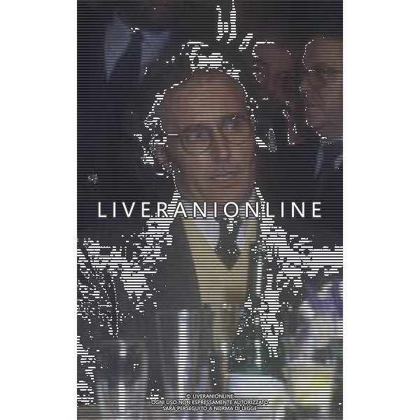 RETROSPETTIVA LUCIANO BENETTON INDUSTRIALE POLITICO FONDATORE DEL GRUPPO BENETTON NELLA FOTO LUCIANO BENETTON AG ALDO LIVERANI SAS