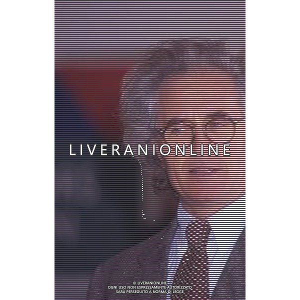 RETROSPETTIVA LUCIANO BENETTON INDUSTRIALE POLITICO FONDATORE DEL GRUPPO BENETTON NELLA FOTO LUCIANO BENETTON AG ALDO LIVERANI SAS