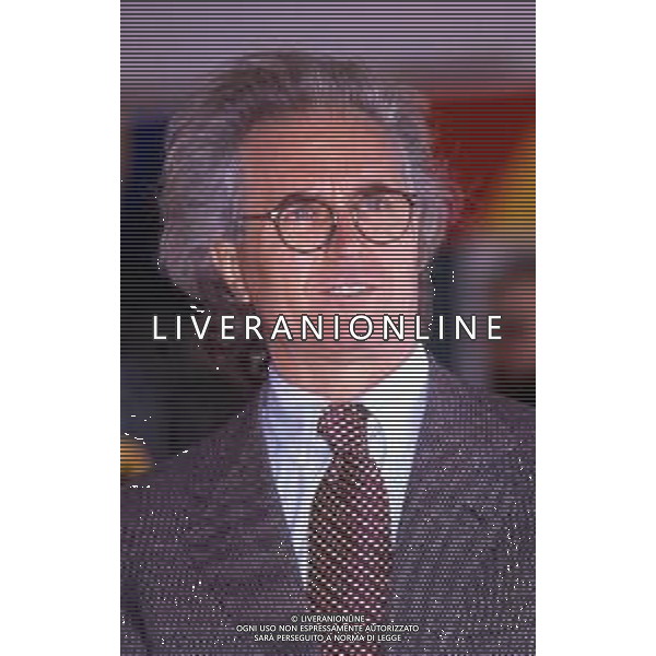RETROSPETTIVA LUCIANO BENETTON INDUSTRIALE POLITICO FONDATORE DEL GRUPPO BENETTON NELLA FOTO LUCIANO BENETTON AG ALDO LIVERANI SAS