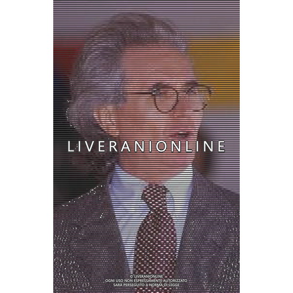 RETROSPETTIVA LUCIANO BENETTON INDUSTRIALE POLITICO FONDATORE DEL GRUPPO BENETTON NELLA FOTO LUCIANO BENETTON AG ALDO LIVERANI SAS