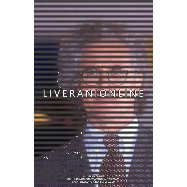 RETROSPETTIVA LUCIANO BENETTON INDUSTRIALE POLITICO FONDATORE DEL GRUPPO BENETTON NELLA FOTO LUCIANO BENETTON AG ALDO LIVERANI SAS