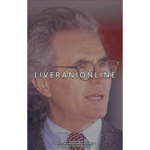 RETROSPETTIVA LUCIANO BENETTON INDUSTRIALE POLITICO FONDATORE DEL GRUPPO BENETTON NELLA FOTO LUCIANO BENETTON AG ALDO LIVERANI SAS