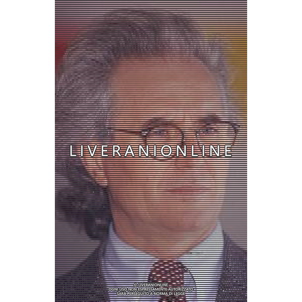 RETROSPETTIVA LUCIANO BENETTON INDUSTRIALE POLITICO FONDATORE DEL GRUPPO BENETTON NELLA FOTO LUCIANO BENETTON AG ALDO LIVERANI SAS