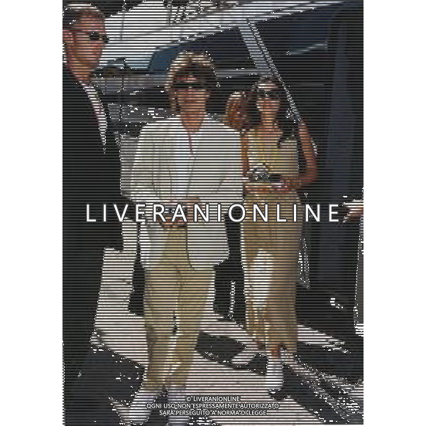 RETROSPETTIVA Sir Michael Philip "Mick" Jagger è un cantautore, musicista e attore britannico NELLA FOTO Sir Michael Philip "Mick" Jagger con Bernie Ecclestone al Gp di formula una a Monza AG ALDO LIVERANI SAS