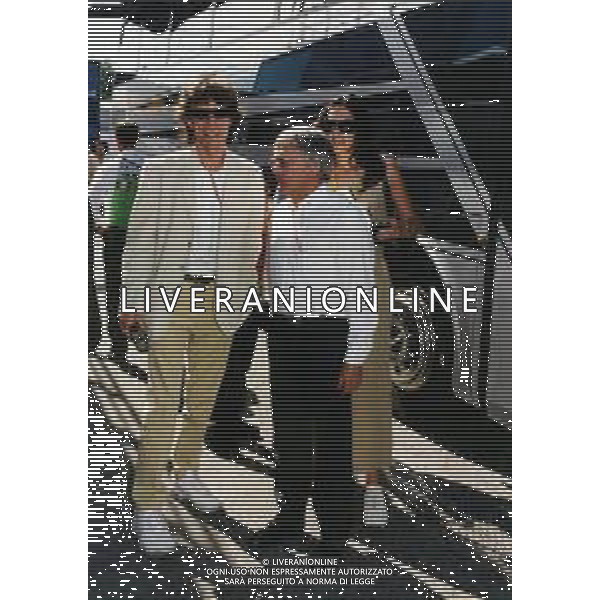RETROSPETTIVA Sir Michael Philip "Mick" Jagger è un cantautore, musicista e attore britannico NELLA FOTO Sir Michael Philip "Mick" Jagger con Bernie Ecclestone al Gp di formula una a Monza AG ALDO LIVERANI SAS