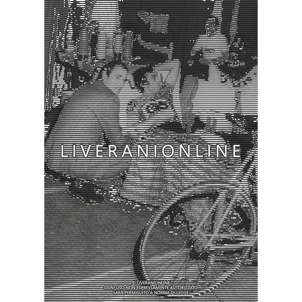 RETROSPETTIVA PATRICK SERCU CICLISTA NELLA FOTO PATRICK SERCU AG ALDO LIVERANI SAS