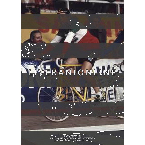 RETROSPETTIVA PATRICK SERCU CICLISTA NELLA FOTO PATRICK SERCU AG ALDO LIVERANI SAS