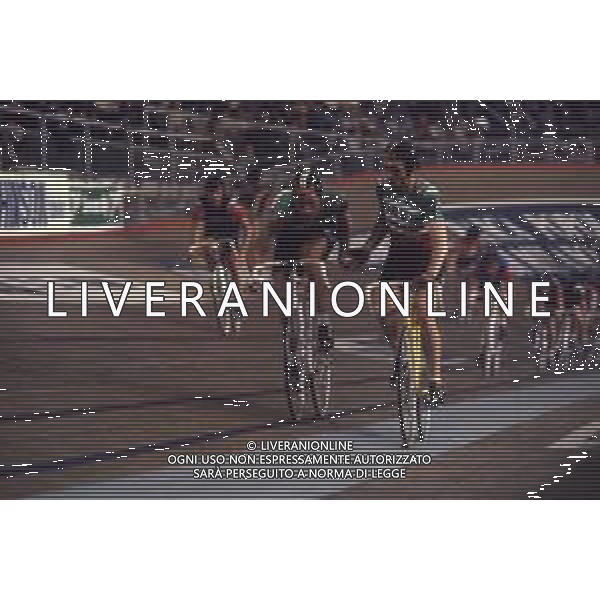 RETROSPETTIVA PATRICK SERCU CICLISTA NELLA FOTO PATRICK SERCU AG ALDO LIVERANI SAS