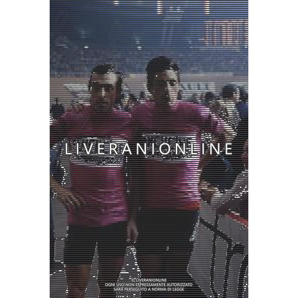 RETROSPETTIVA PATRICK SERCU CICLISTA NELLA FOTO PATRICK SERCU CON FRANCESCO MOSER AG ALDO LIVERANI SAS
