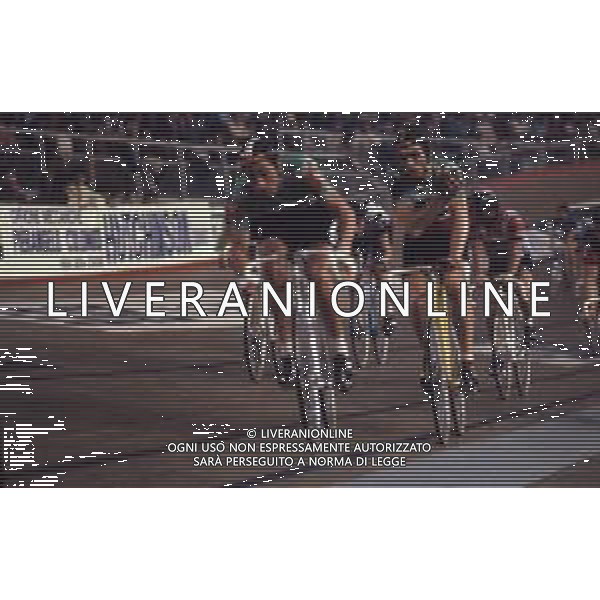 RETROSPETTIVA PATRICK SERCU CICLISTA NELLA FOTO PATRICK SERCU AG ALDO LIVERANI SAS