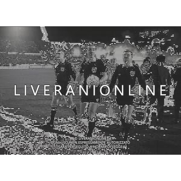 01-03-1989 TORINO QUARTI DI FINALE DI COPPA UEFA JUVENTUS NAPOLI 2-0 NELLA FOTO ARBITRO COURTNEY AG ALDO LIVERANI SAS